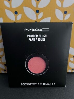 🔥New MAC Modern Mandarin Pro Blush refill. *Lightly Swatched.
